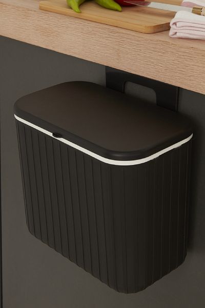 Karaca Home Κάδος απορριμμάτων Pino 8 Lt Μαύρος