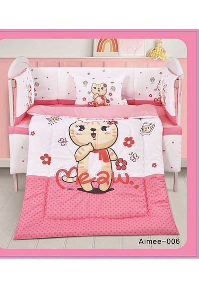 smart home Set Consisting Of A Children'S Quilt, Size 90X145 Cm, A Rubber Sheet, 110X160Cm , 34X45Cm , 33X130Cm