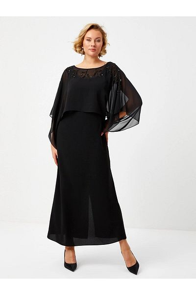 Faik Sönmez U68103 Model Women's Evening Dress