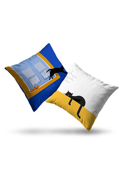 moda home bedding Throw Pillow,Stuffed Throw Pillow,Printed Throw Pillow,Decoration Throw Pillow(2 Pcs) Set7