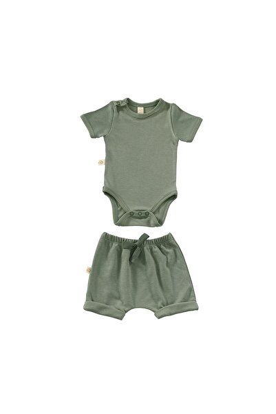 tinylamb Elation Gourd Shorts and Bodysuit Set - 2 Piece