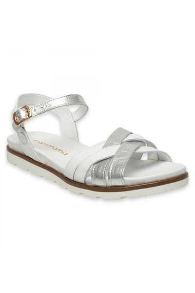 Mammamia D25Ys-2910 Sandale de damă Daily White