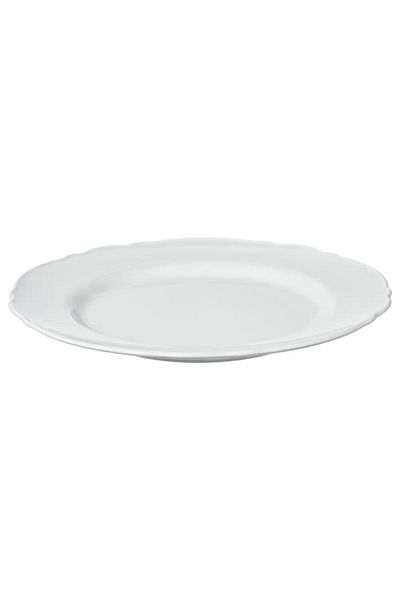 IKEA UPPLAGA Plate (White, 28 cm) – Elegant & Versatile Dinnerware
