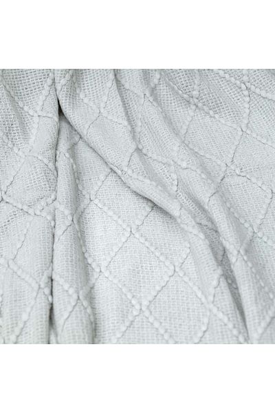 Alhabib bedding Dan Shawl Light Grey Blanket 130 x 170 cm