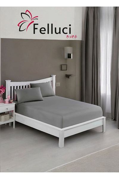 Felluci textile 100% Cotton Single and Double Combed Combed Elastic Bed Sheet