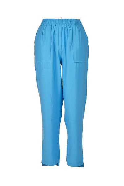 Vedi Pantaloni Bodrum pentru femei cu talie elastică 2243401