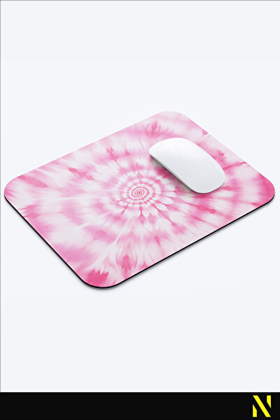 nilizma Tie Dye Patterned Colorful Ergonomic Mouse Pad Non-Slip Base Home and...