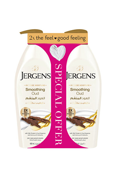 Jergens لوشن العود 400 مل × 2 عرض خاص