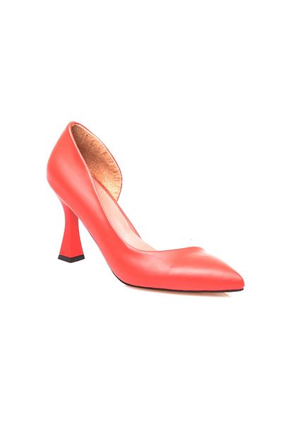 ERDAL KOÇYİĞİT AYAKKABI New Angel 653 Women's Transparent Detailed Classic Stiletto