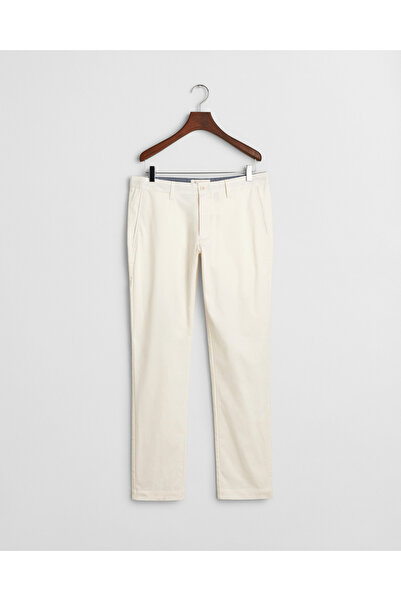 Gant Erkek Krem Slim Fit Pantolon