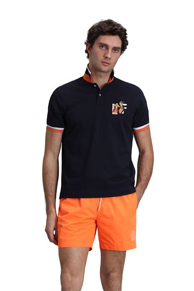 Lufian Ανδρικό μπλουζάκι πόλο Ruby Smart - Navy
