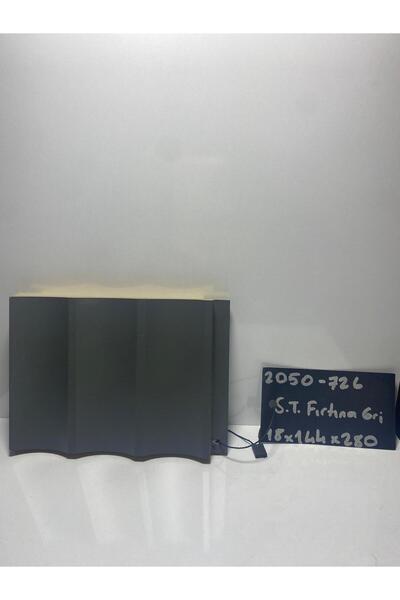 AGT LB-2050-726 SOFT TOUCH FIRTINA GRİ 18MMX144CMX280CM