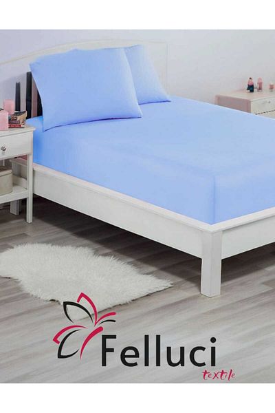 Felluci textile 100% Cotton Single and Double Combed Combed Elastic Bed Sheet
