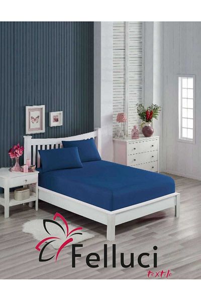 Felluci textile 100% Cotton Single and Double Combed Combed Elastic Bed Sheet