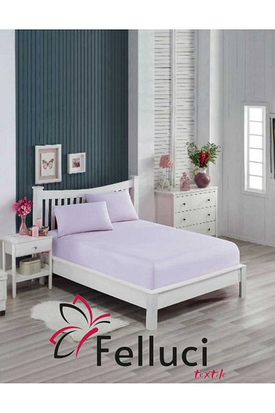 Felluci textile 100% Cotton Single and Double Combed Combed Elastic Bed Sheet