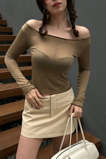 Eka Γυναικεία μπλούζα Camel Infinite Fabric 1017-0160