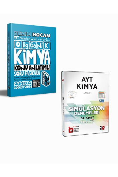 3D Yayınları 3D Yayınları AYT Kimya Deneme & Benim Hocam Organik Kimya (2 Kitap)