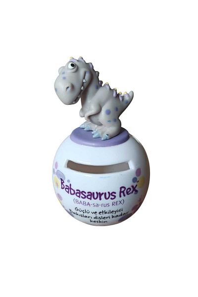 Hureggo Babasaurus Rex Dinosaur Mini Piggy Bank & 11 cm