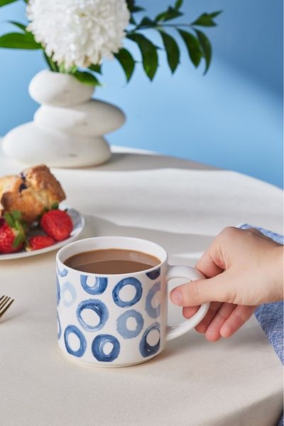 Karaca Alize Patterned Mug 390 ml