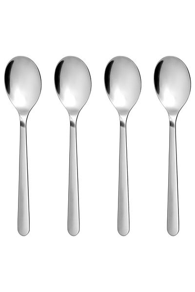IKEA FÖRNUFT Spoon, Stainless Steel, 19 cm  ( Pack of 4 )
