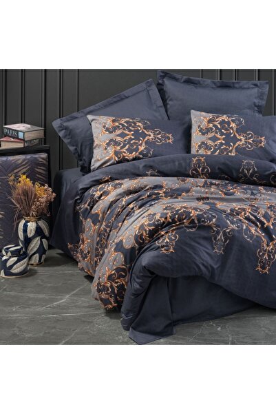 Cotton Box Lenjerie de pat premium satin de lux, Cotton Box, Sarina Lacivert