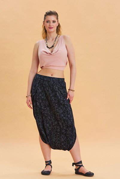 Los banditos Low Elastic Waist Skirt Trousers