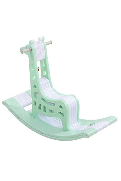 FULLJOY كرسي هزازعلي شكل زرافة ,أخضر