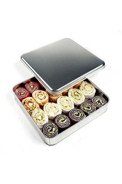 Hacı Şerif Sultan Turkish Delight Metal Box 800g