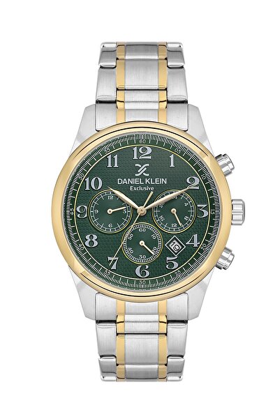 Daniel Klein Orijinal Yeni Sezon Multifunction Çelik Erkek Kol Saati Rakamlı