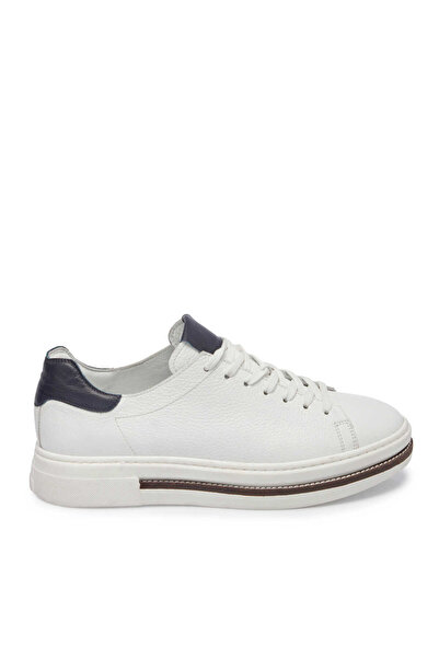 Tergan Beyaz Hakiki Deri Erkek Sneaker - E24ı1ay56707-b69