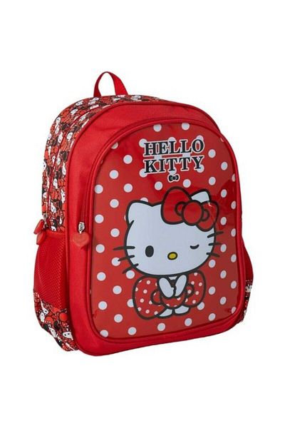 GENC DIJITAL BASKI Hello Kıtty School Bag and Pencil Bag (7 Notebooks as a Gift)