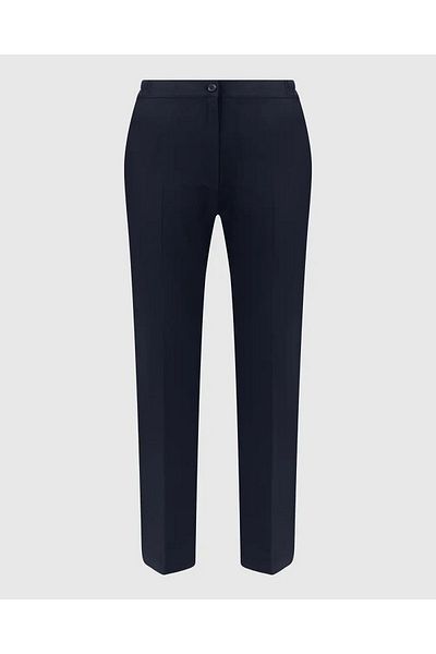 Gala-Xi Large Size Navy Blue Women's Trousers 10002421014026