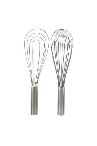 Martha Stewart Richburn Balloon & Flat Whisk Set SS 12"