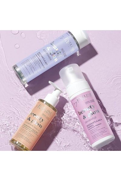 Eveline Cosmetics تونر مضيء للجمال والتوهج بقوة حمضية، 200 مل