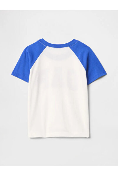 GAP Erkek Bebek Gap Logo T-Shirt Kırık Beyaz