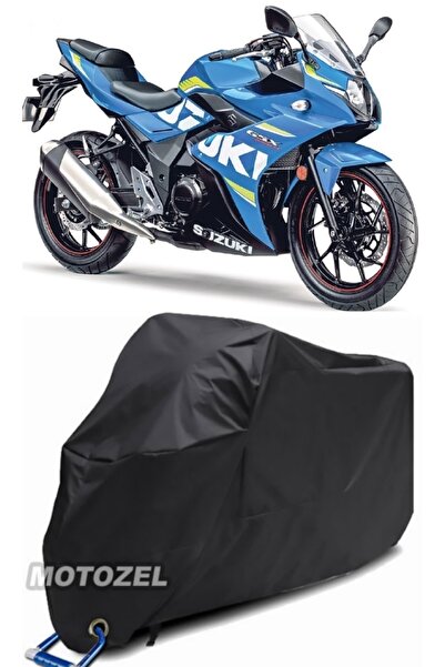 AutoZEL سوزوكي GSX-R 250 ماركة دراجة نارية سوداء مقاومة للماء (متوافقة مع القفل)