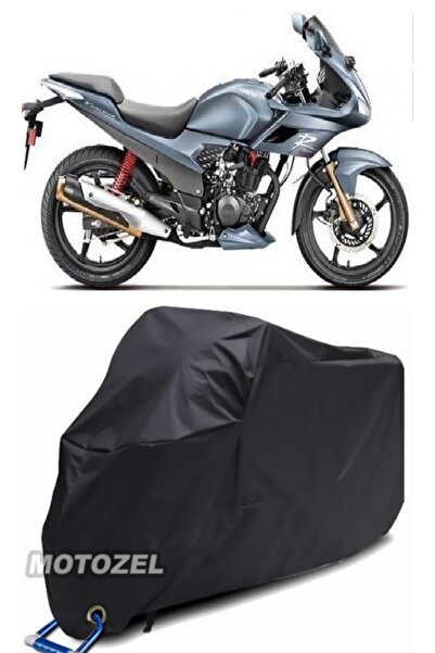 MotoZEL قماش مشمع أسود متوافق مع قفل Hero Karizma مقاوم للماء