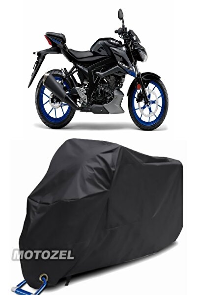 AutoZEL سوزوكي GSX-S 125 قماش أسود للدراجات النارية مقاوم للماء (متوافق مع ال...