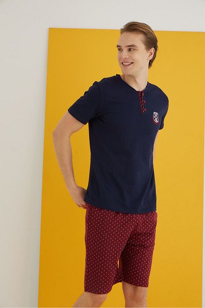 ELİTOL Combed Men's Shorts Set
