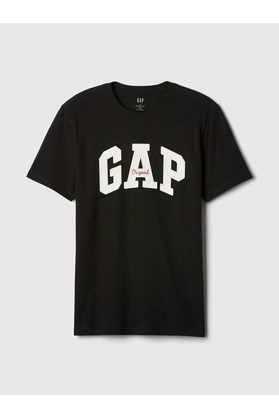 GAP Μπλουζάκι Sunny Softy Gap Logo - Μαύρο