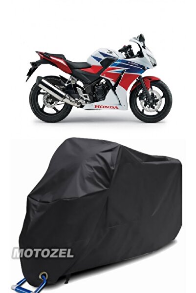 MotoZEL قماش القنب الأسود المتوافق مع قفل Honda CBR 250 R مقاوم للماء