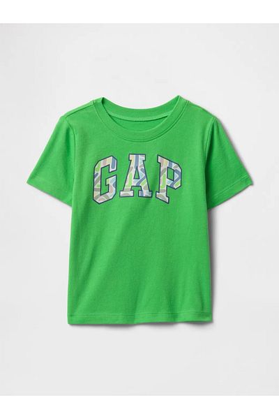 GAP Baby Boy Gap Logo Blue T-Shirt