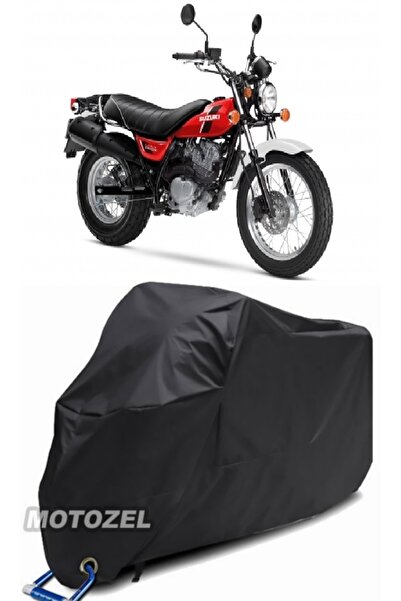 MotoZEL قماش القنب الأسود المتوافق مع قفل سوزوكي فانفان 200 مقاوم للماء