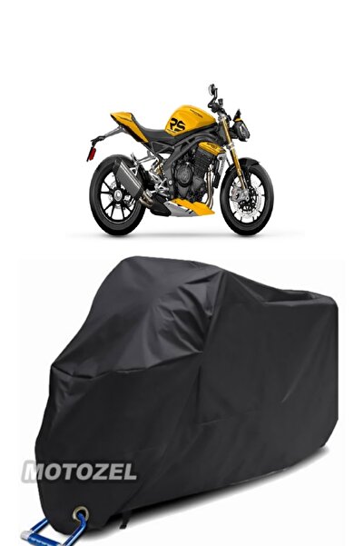 MotoZEL قماش القنب الأسود المتوافق مع قفل Triumph Speed ​​Triple 1200 RS مقاو...