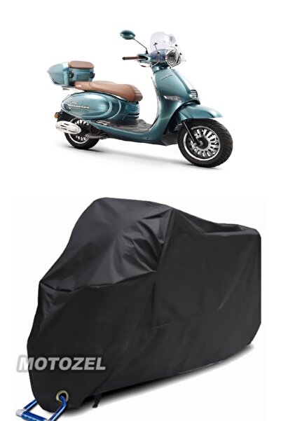 MotoZEL قماش القنب الأسود المتوافق مع قفل Kuba Brilliant 50 Pro مقاوم للماء