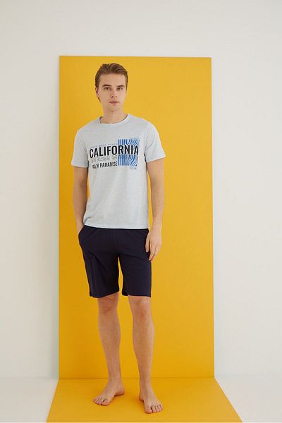 ELİTOL Combed Men's Shorts Set