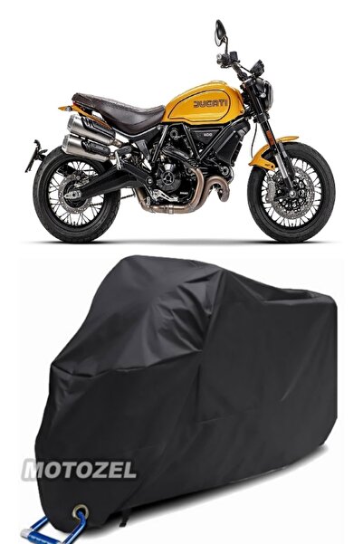 MotoZEL دراجة نارية دوكاتي سكرامبلر 1100 برو قفل متوافق مع القفل الأسود للدرا...