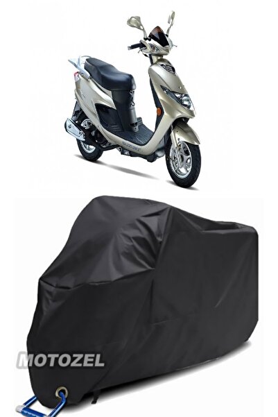 AutoZEL سوزوكي AN 125 HK أسود للدراجات النارية مقاوم للماء (متوافق مع القفل)