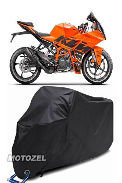 MotoZEL قماش القنب الأسود المتوافق مع قفل KTM 125 RC مقاوم للماء