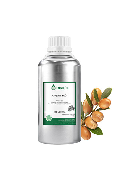 Etheloil Argan Sabit Yağı - 500 GR - Saf ve Doğal Sabit Yağ - Üretici Firma